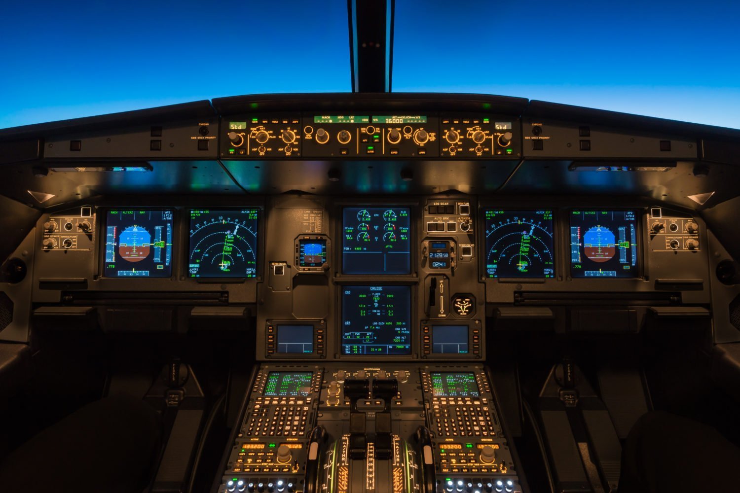 A320 Flight Deck